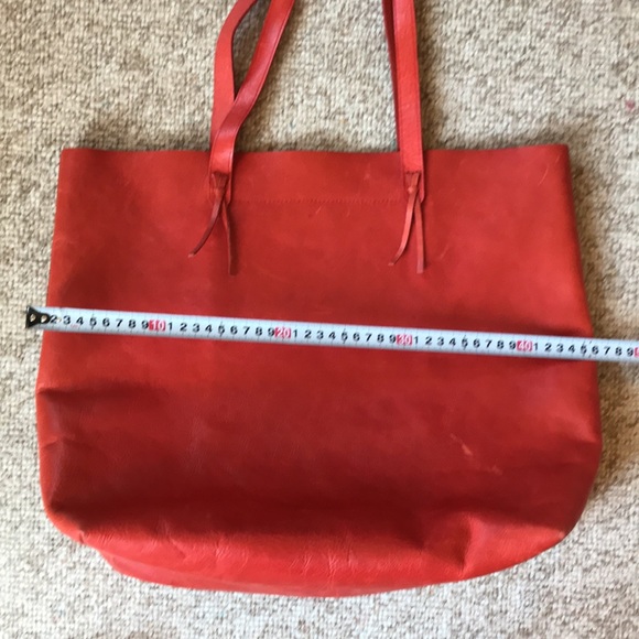 Madewell leather transport tote - Picture 7 of 8